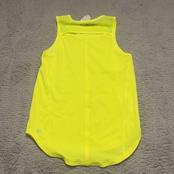 Lululemon Sculpt Tank Top highlights yellow size 4 - Picture 5 of 6